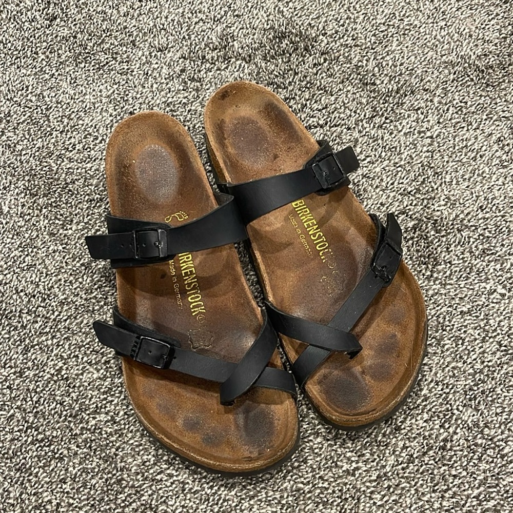 Birkenstock Mayari Black Birko-Flor